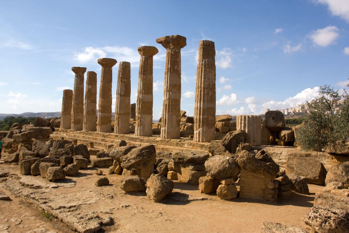 Agrigento landscape