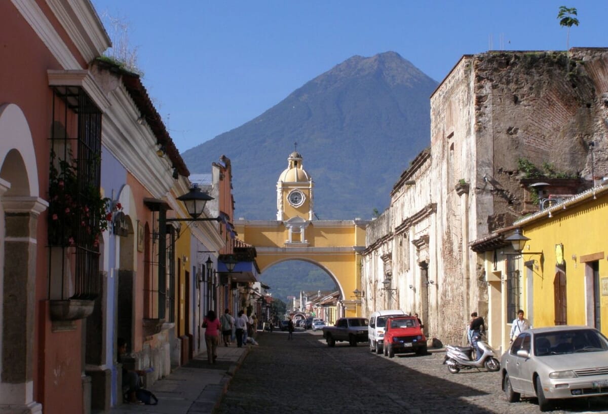 Antigua Guatemala landscape