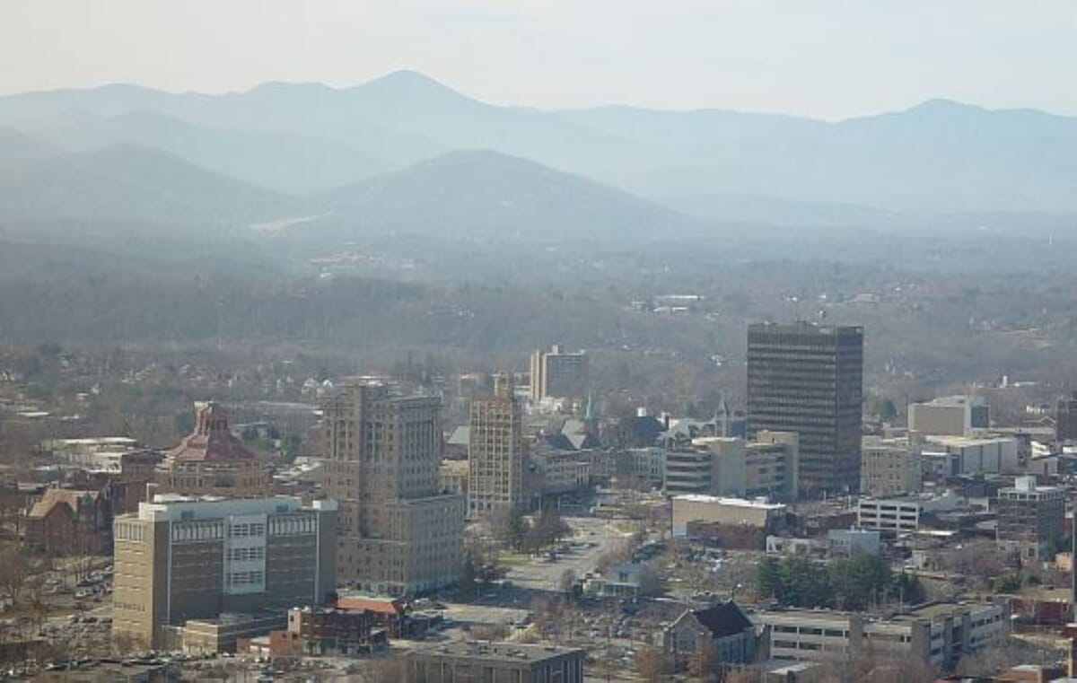 Asheville landscape