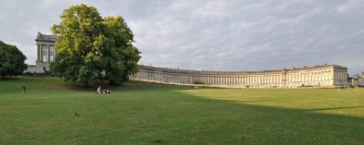 Bath landscape