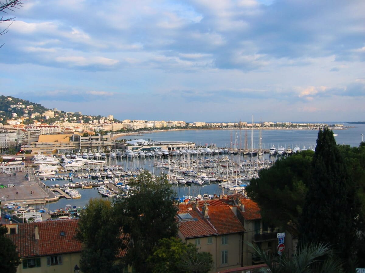 Cannes landscape