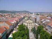 Generate a random place in Košice