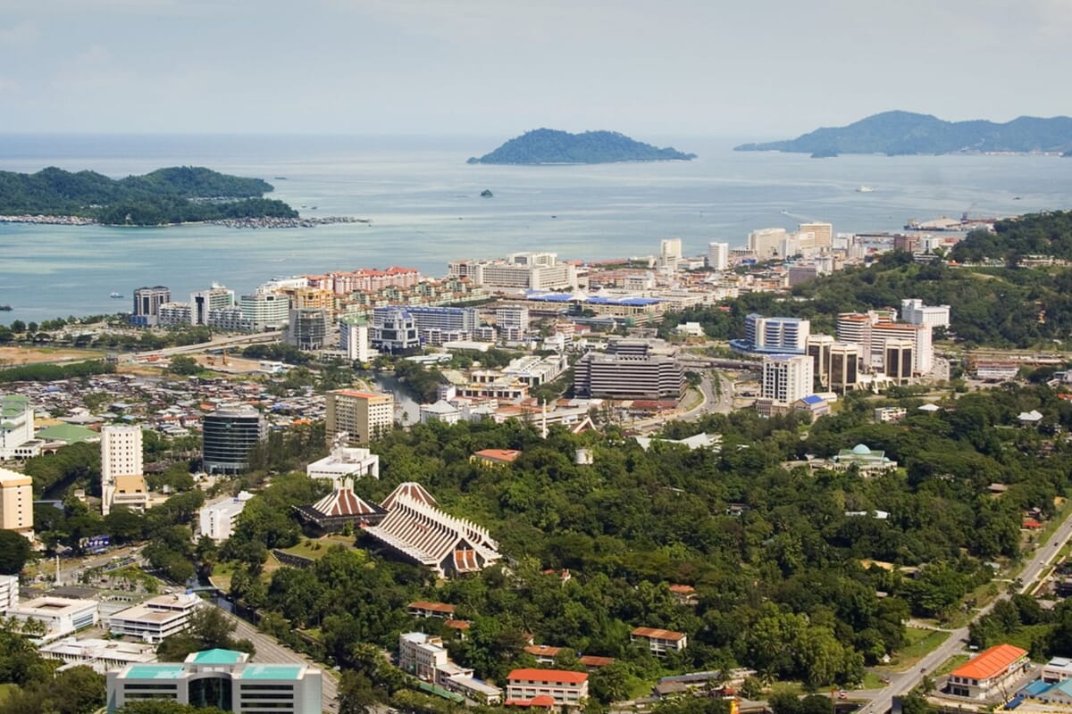 Kota Kinabalu landscape