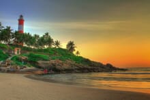 Generate a random place in Kovalam