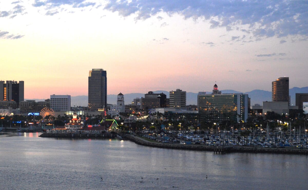 Long Beach landscape