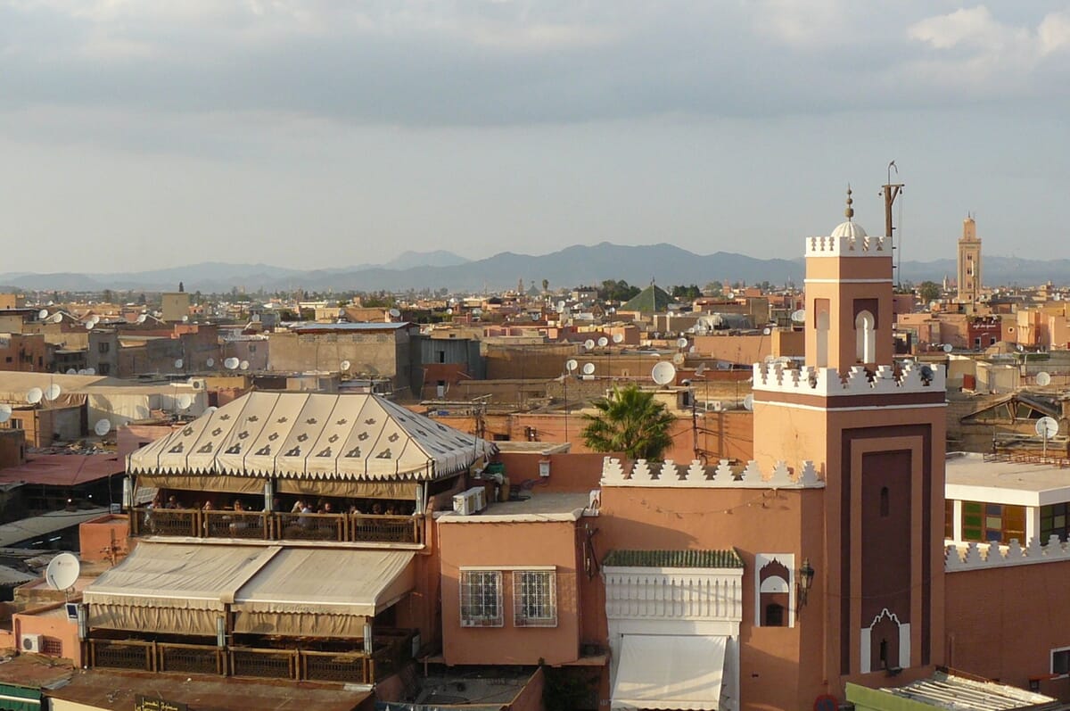 Marrakech landscape