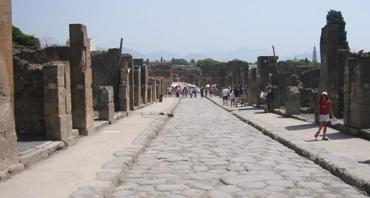 Pompeii landscape