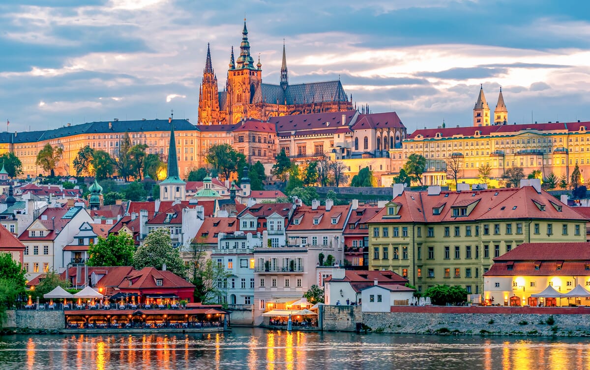 Prague landscape