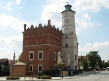 Generate a random place in Sandomierz