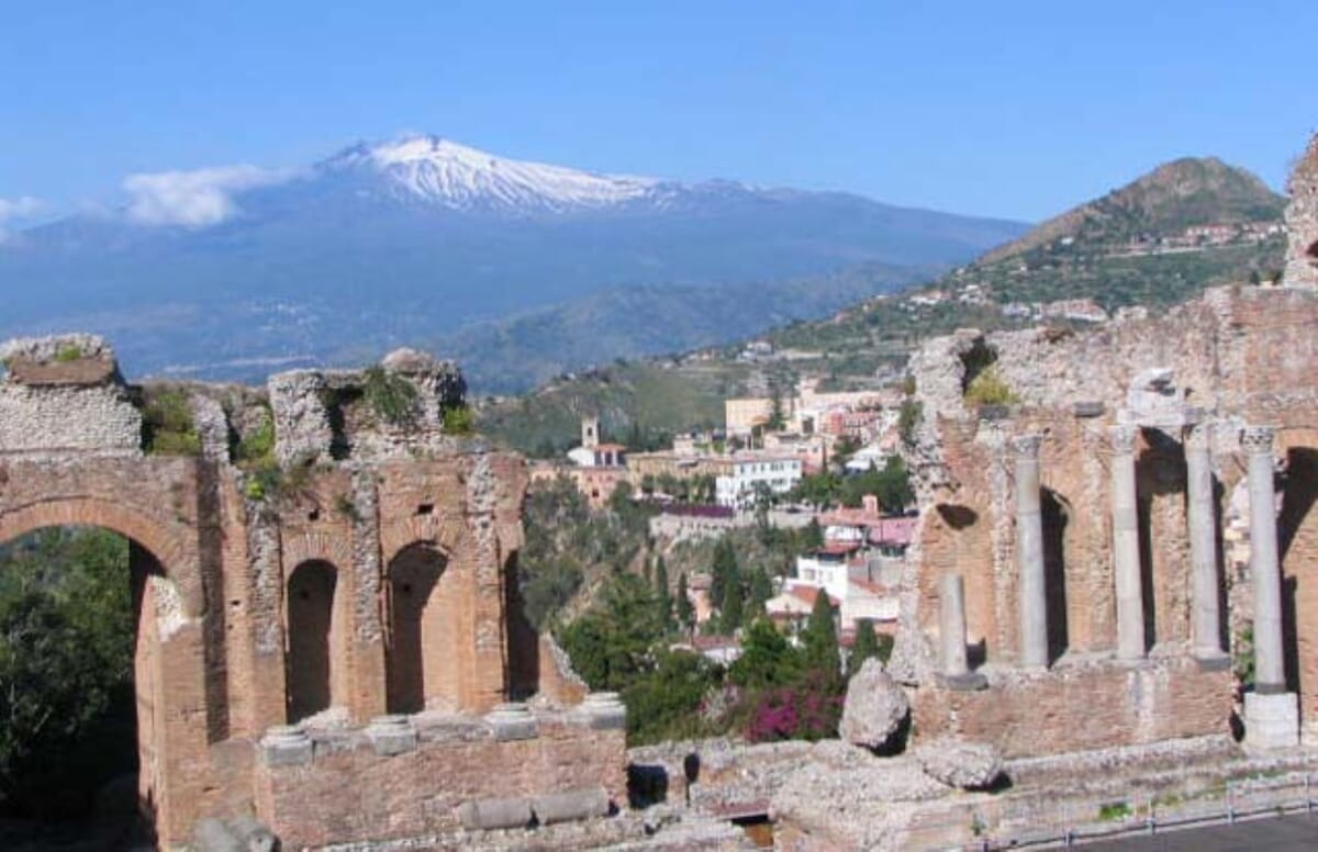 Taormina landscape