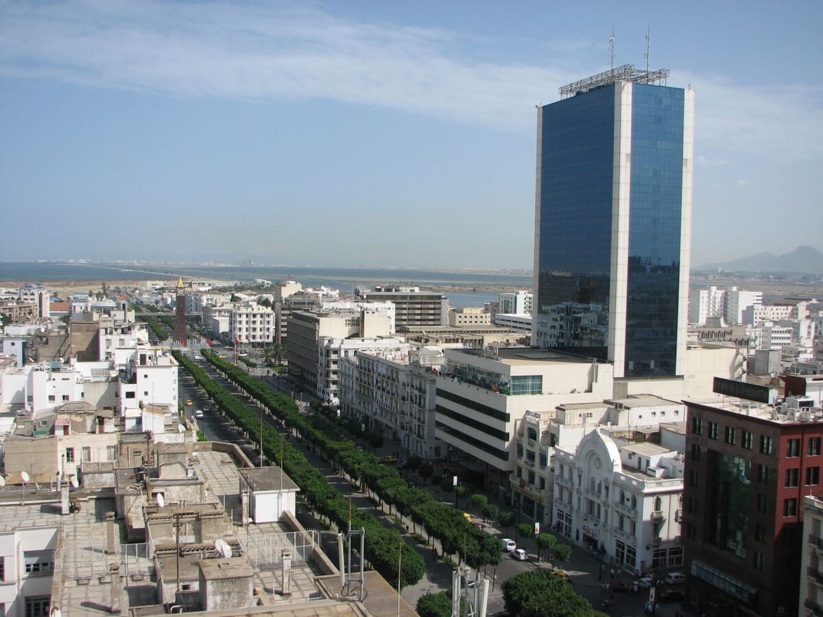 Tunis landscape