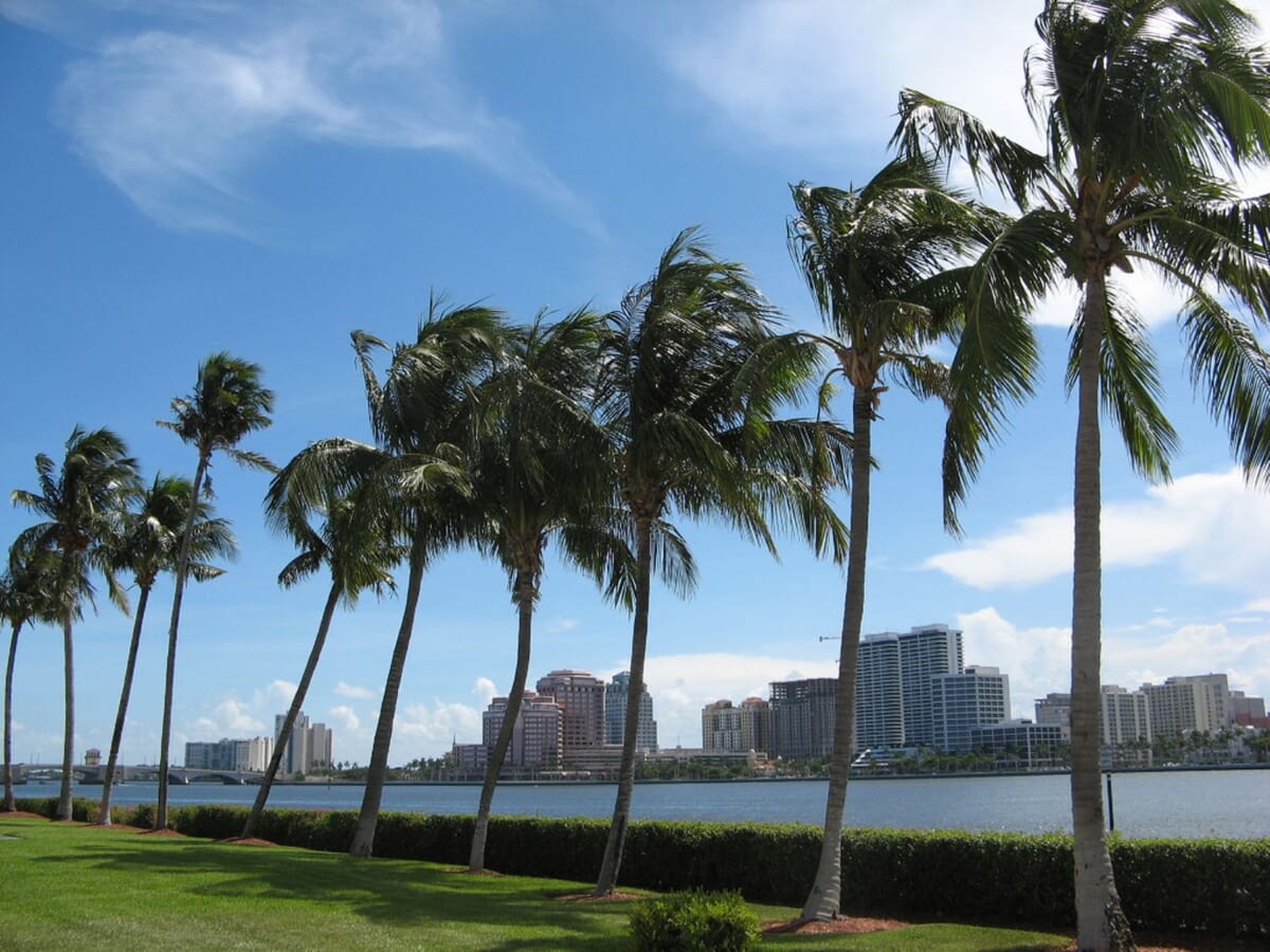 West Palm Beach landscape