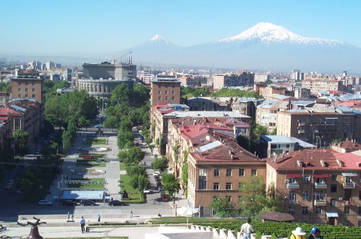Yerevan landscape