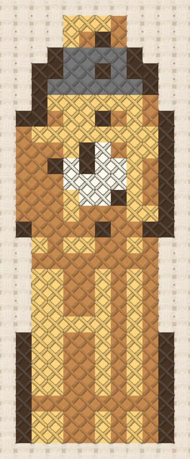 Big Ben finished in cross stitch on Aida cloth